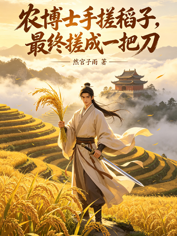 农博士手搓稻子，最终搓成一把刀