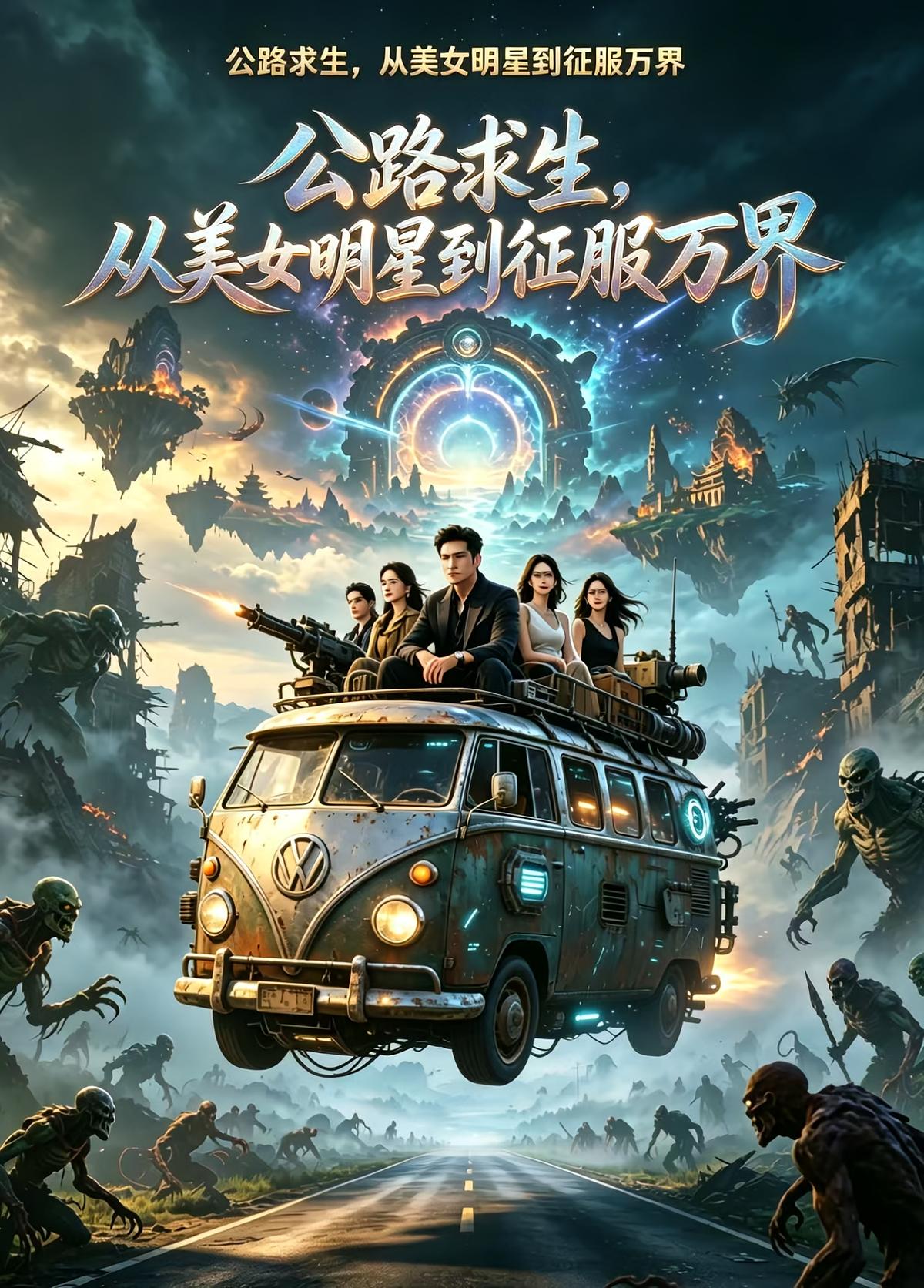 求生：女明星开局，征服万界女神