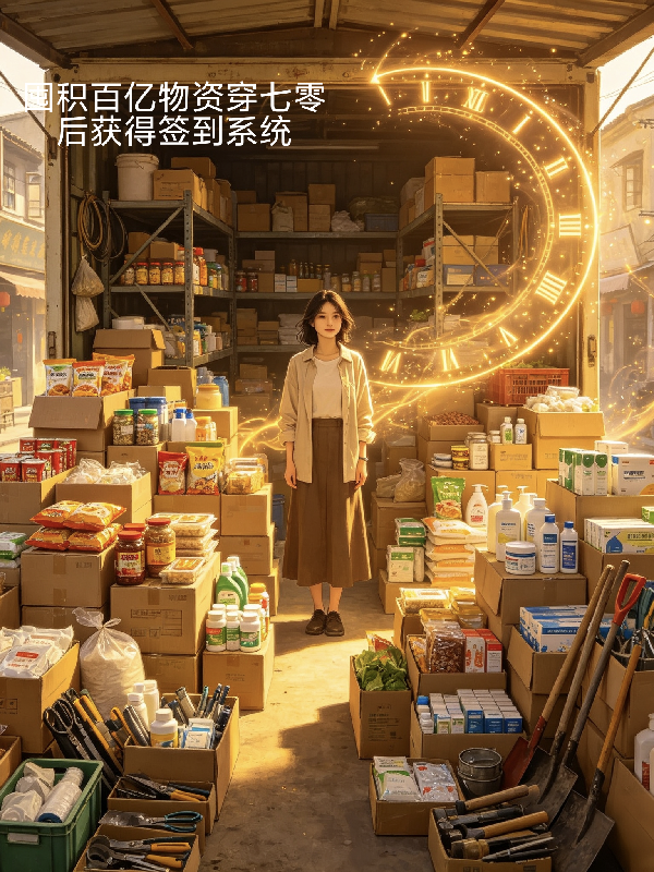 囤积百亿物资穿七零获得签到系统