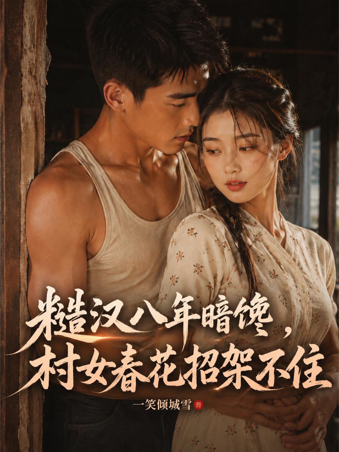 糙汉八年暗馋，村女春花招架不住