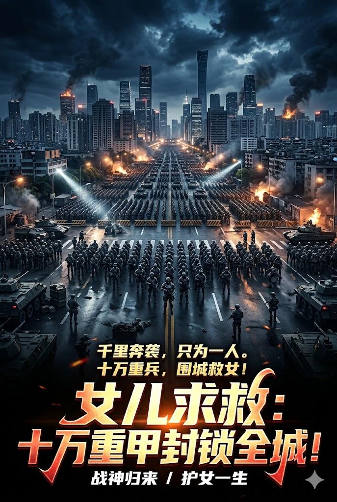 女儿求救：十万重甲封锁全城！
