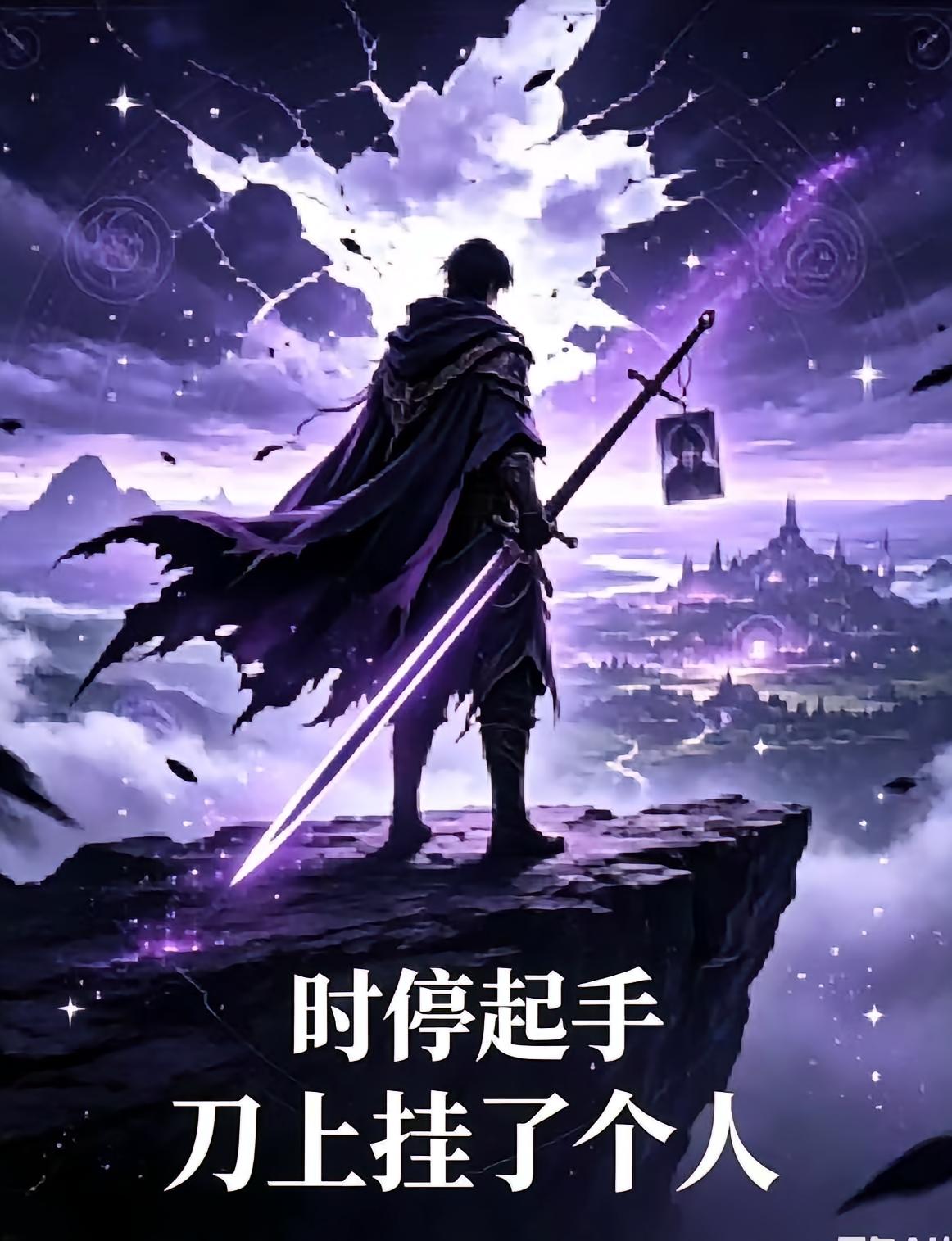 时停起手，刀上挂了个人