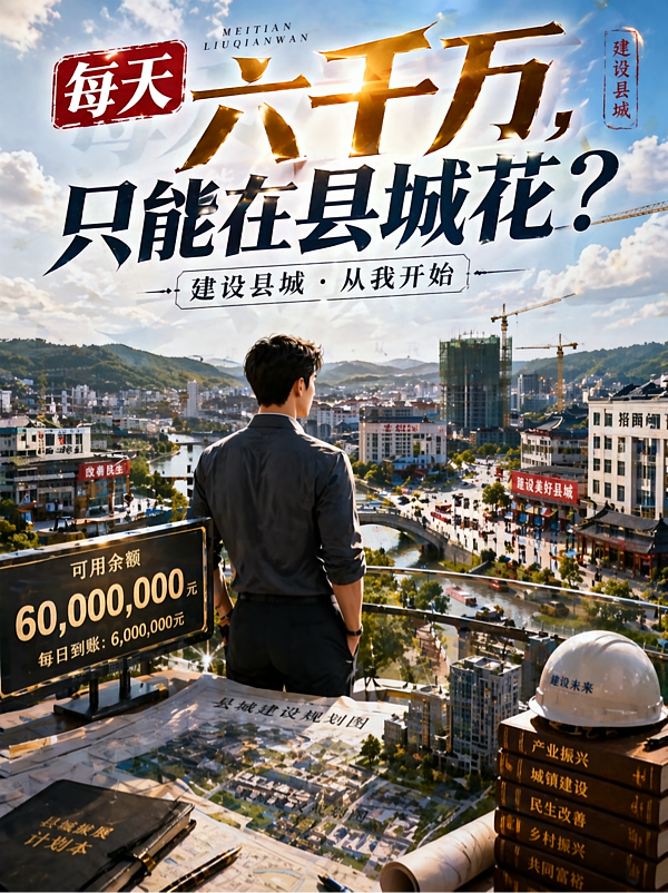 每天六千万，只能在县城花？
