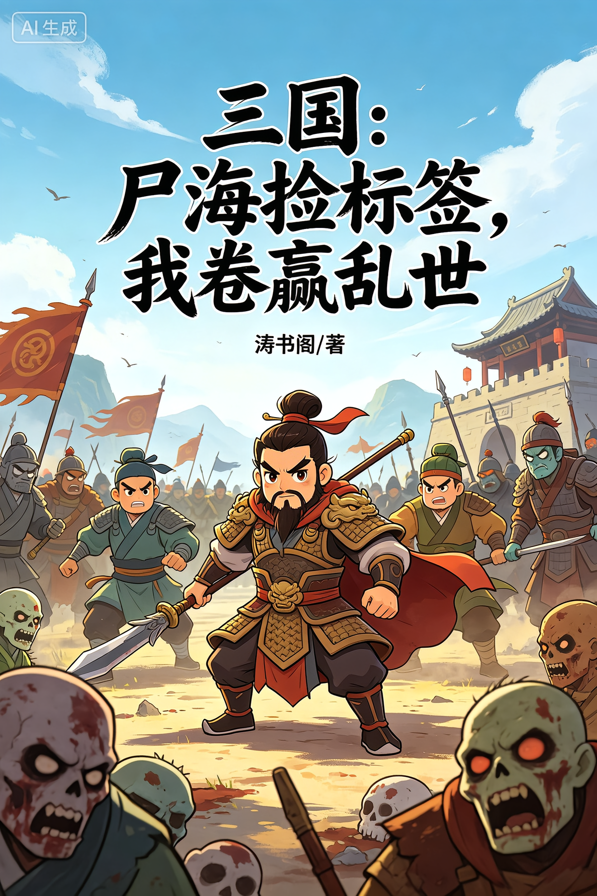 三国：尸海捡标签，我卷嬴乱世