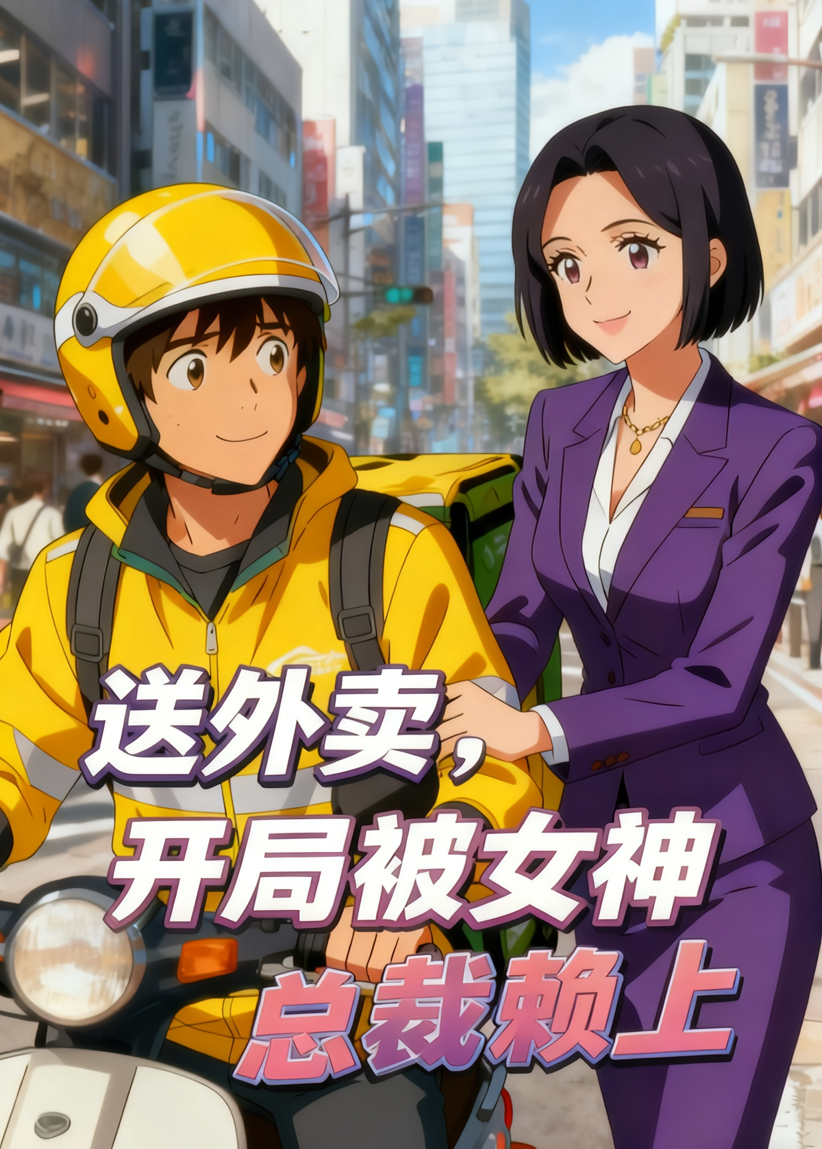 送外卖，开局被女神总裁赖上