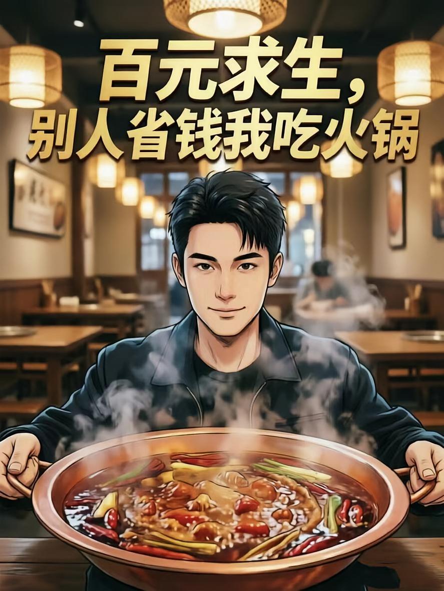 百元求生，别人省钱我吃火锅