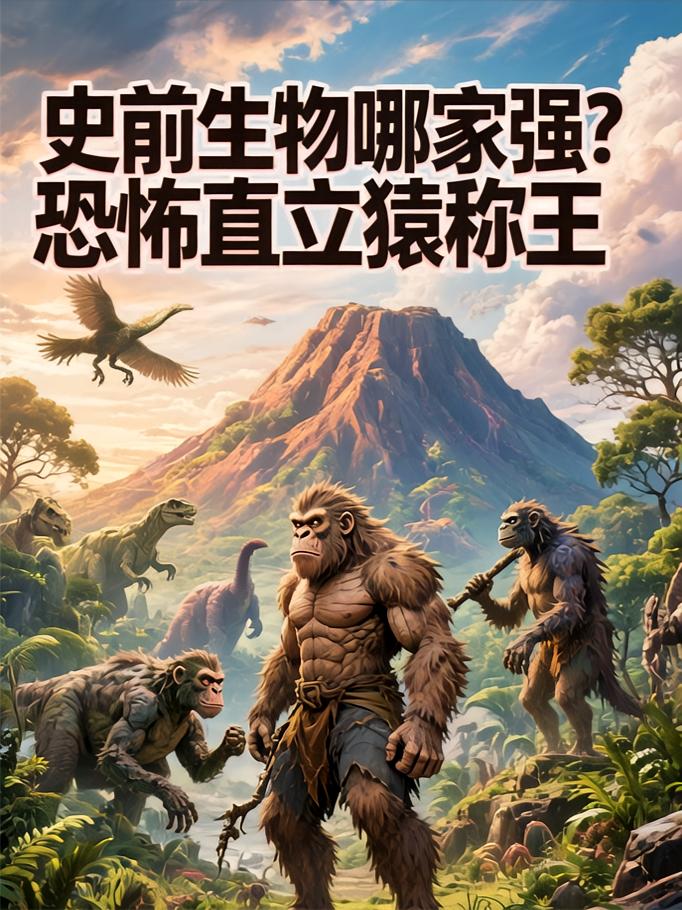 史前生物哪家强？恐怖直立猿称王！