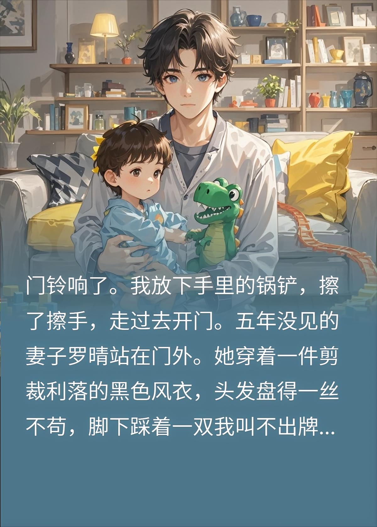 妻子五年不归家，儿子问：爸爸，这阿姨是谁？