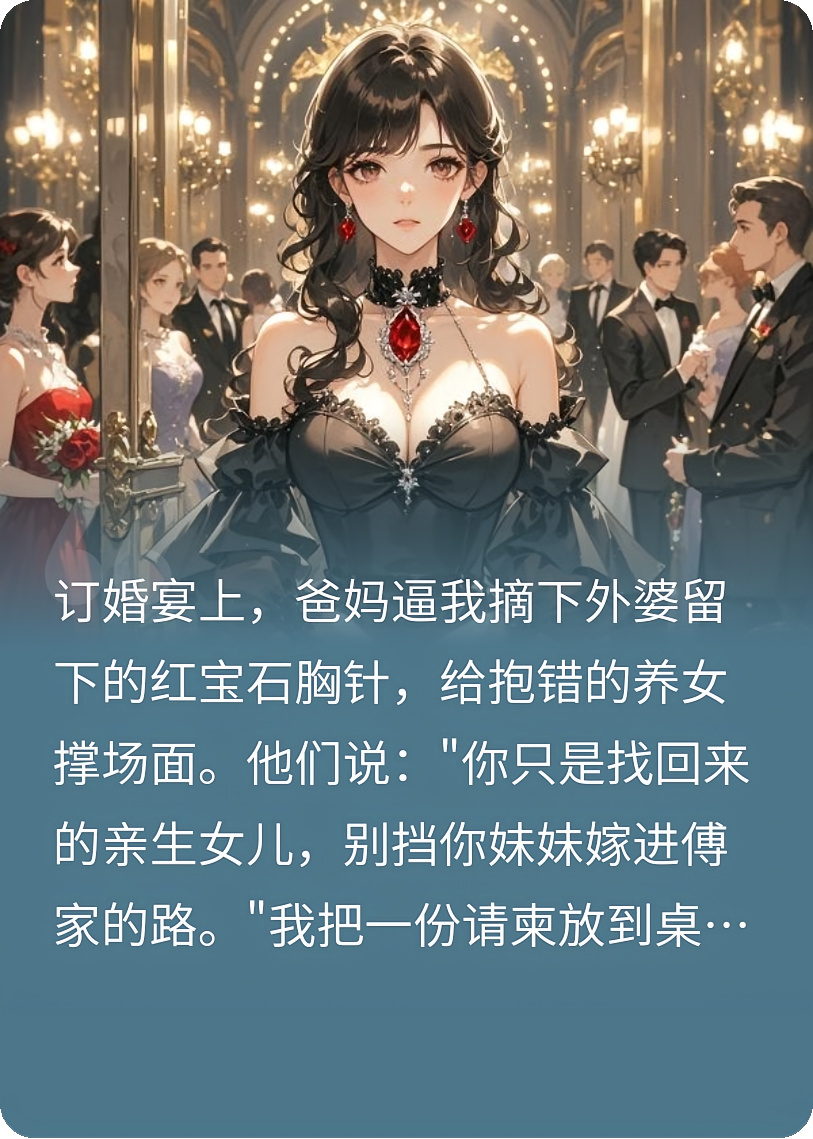 订婚宴，真千金掀翻全场