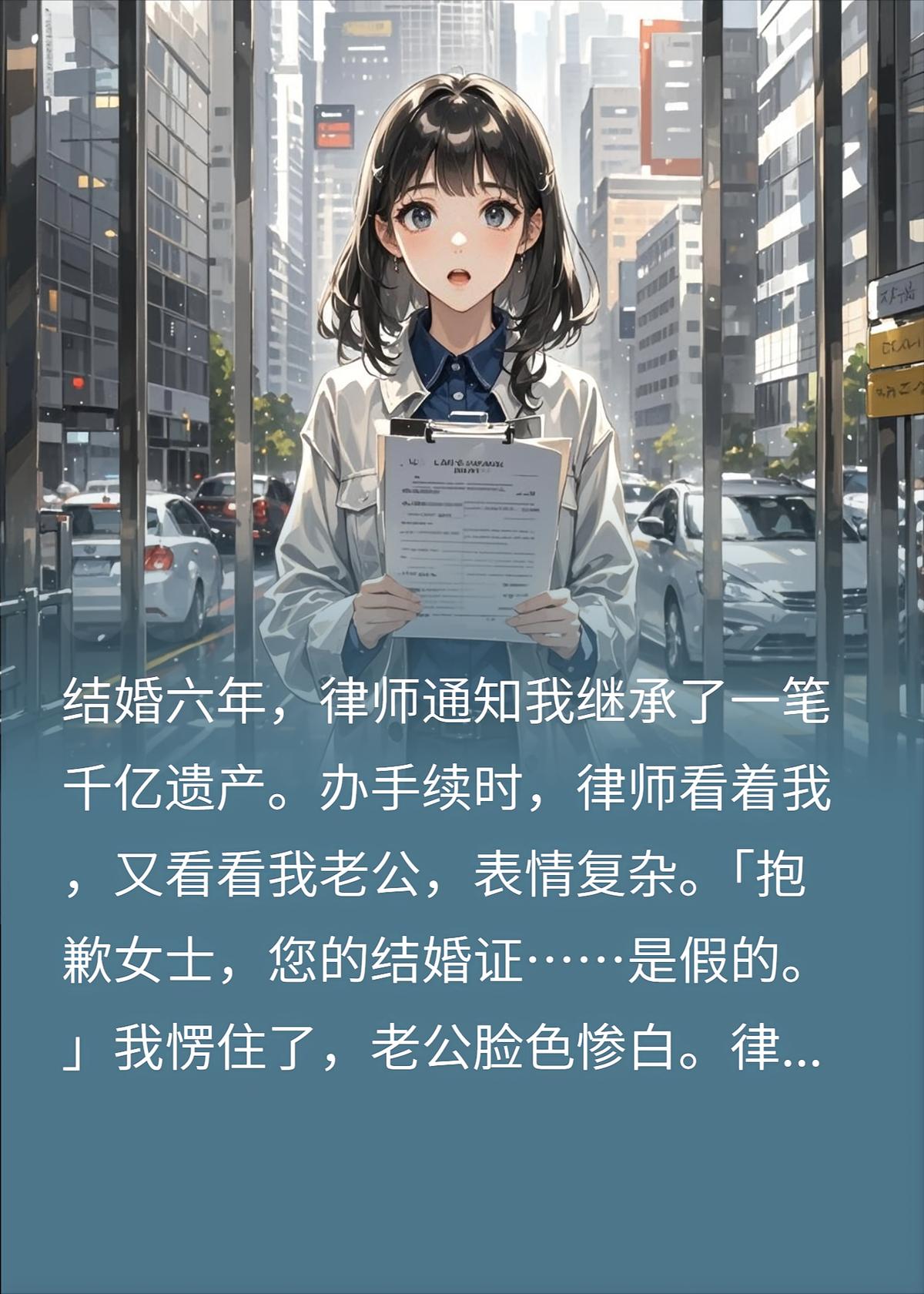 结婚六年竟是假婚！千亿遗产全部归我，丈夫当场崩溃！