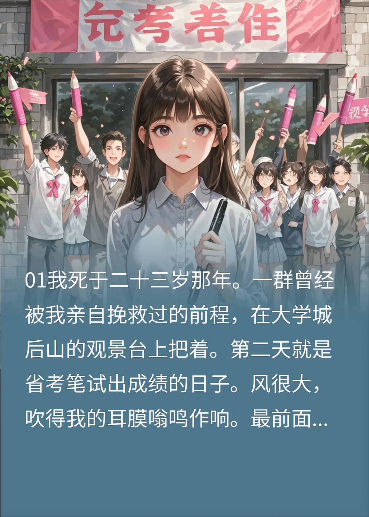 巨婴嫌黑笔晦气换成粉色，出分后三十人考公团灭