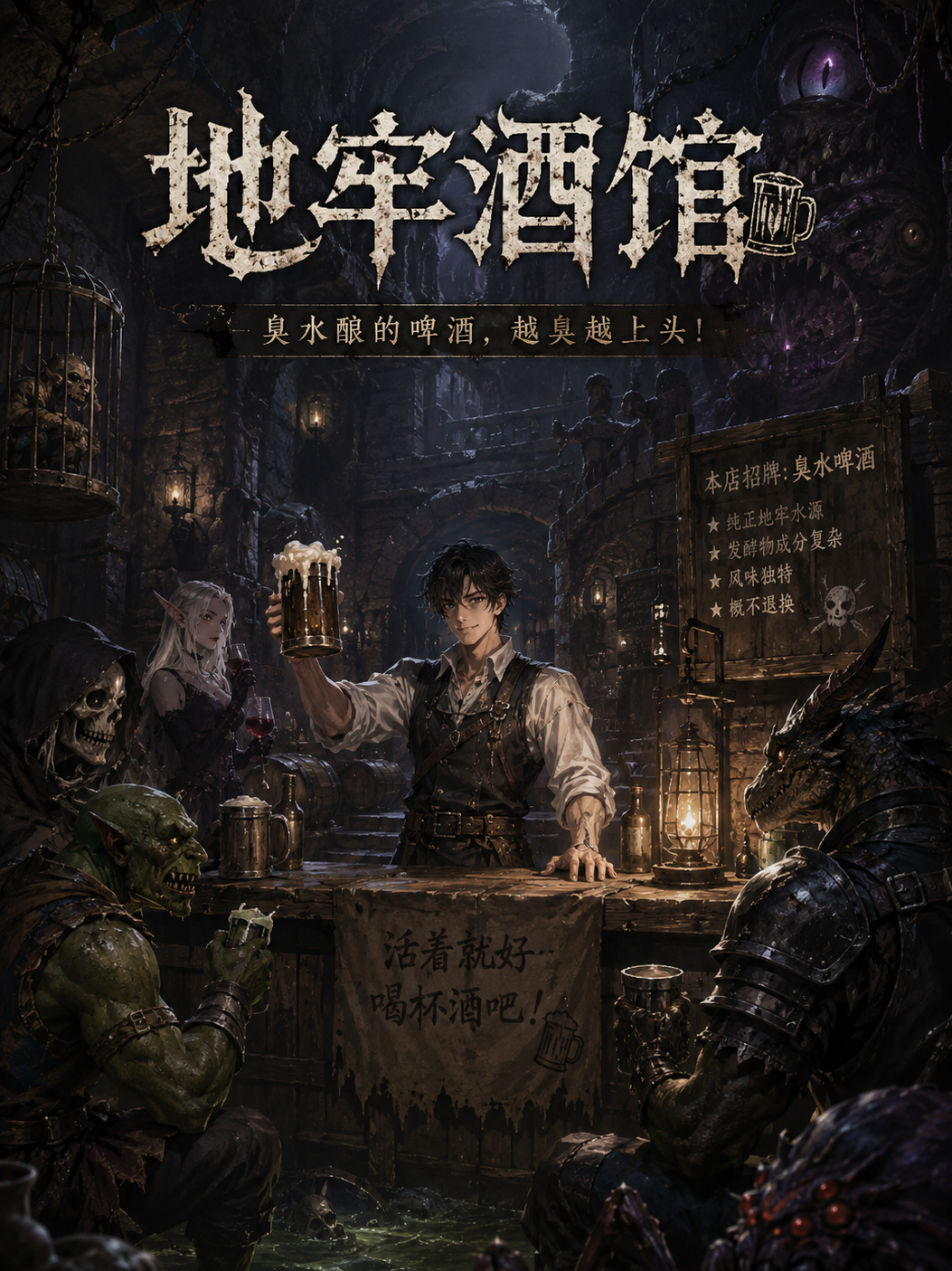 地牢酒馆，利润百分之百万！