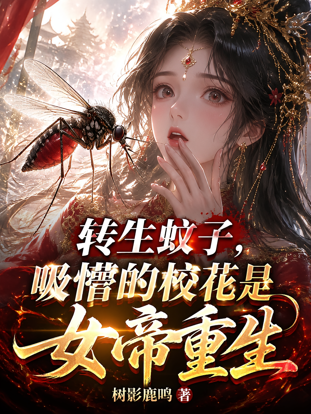 转生蚊子，吸懵的校花是女帝重生
