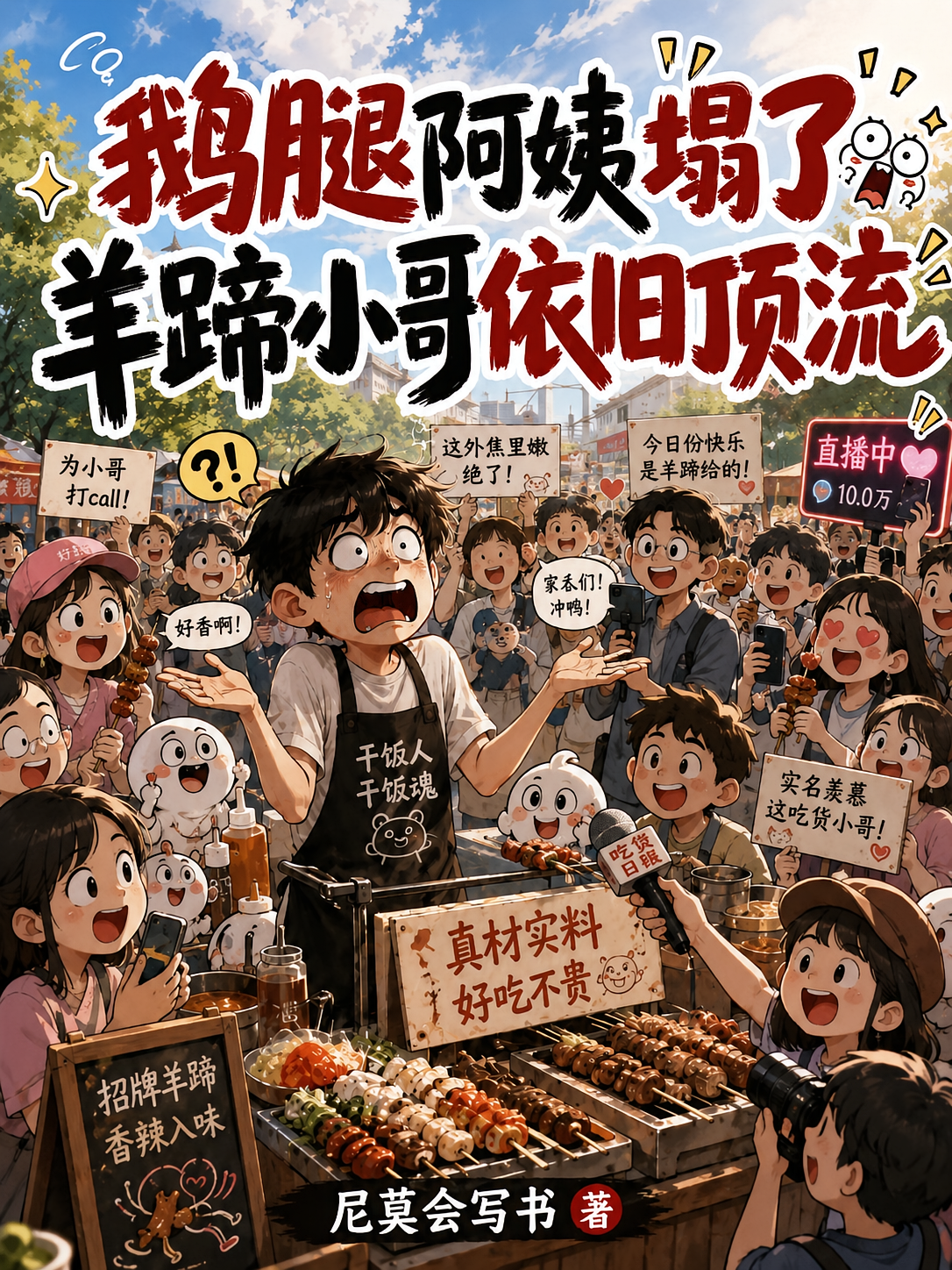 鹅腿阿姨塌了？羊蹄小哥依旧顶流