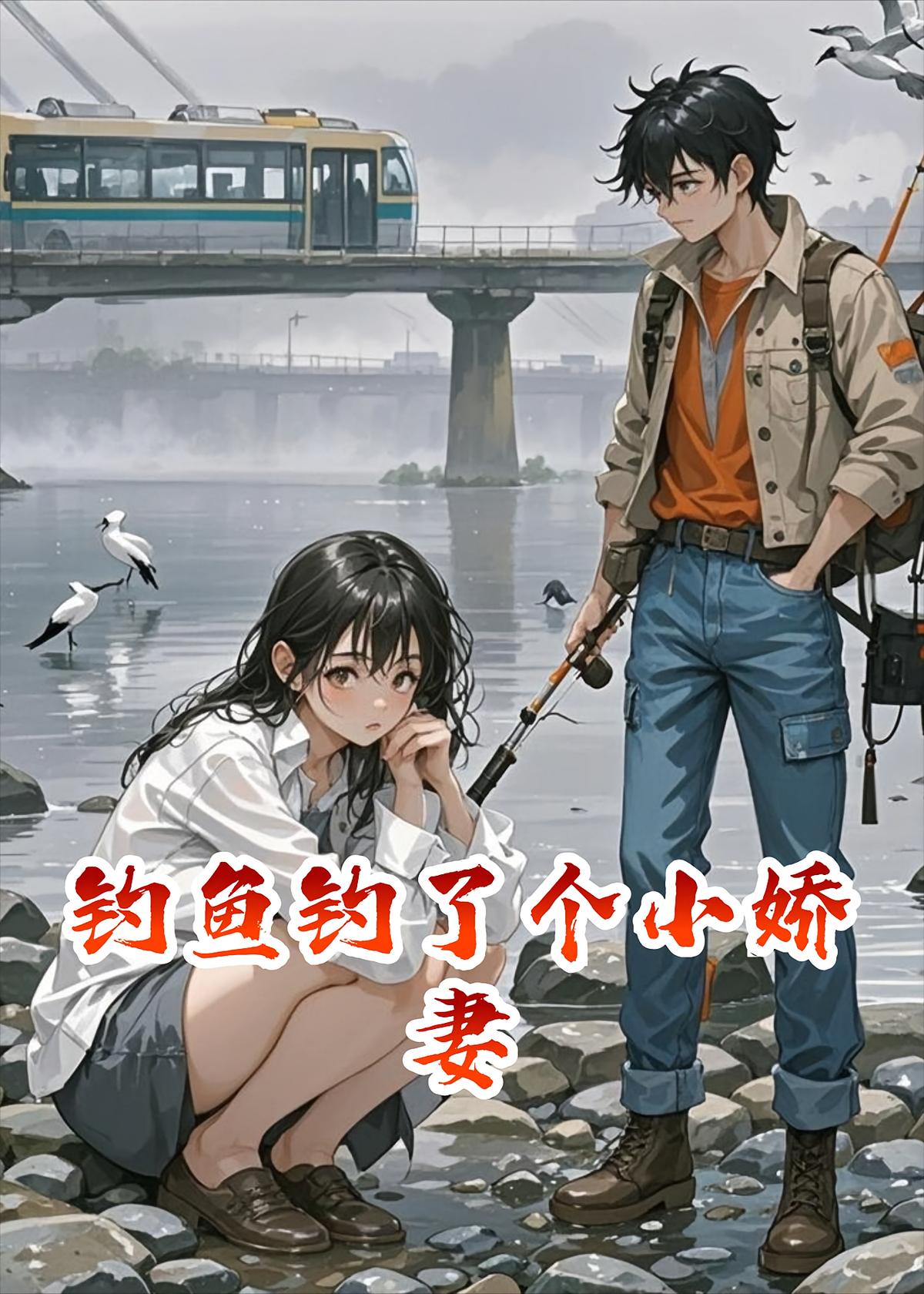 钓鱼钓了个小娇妻