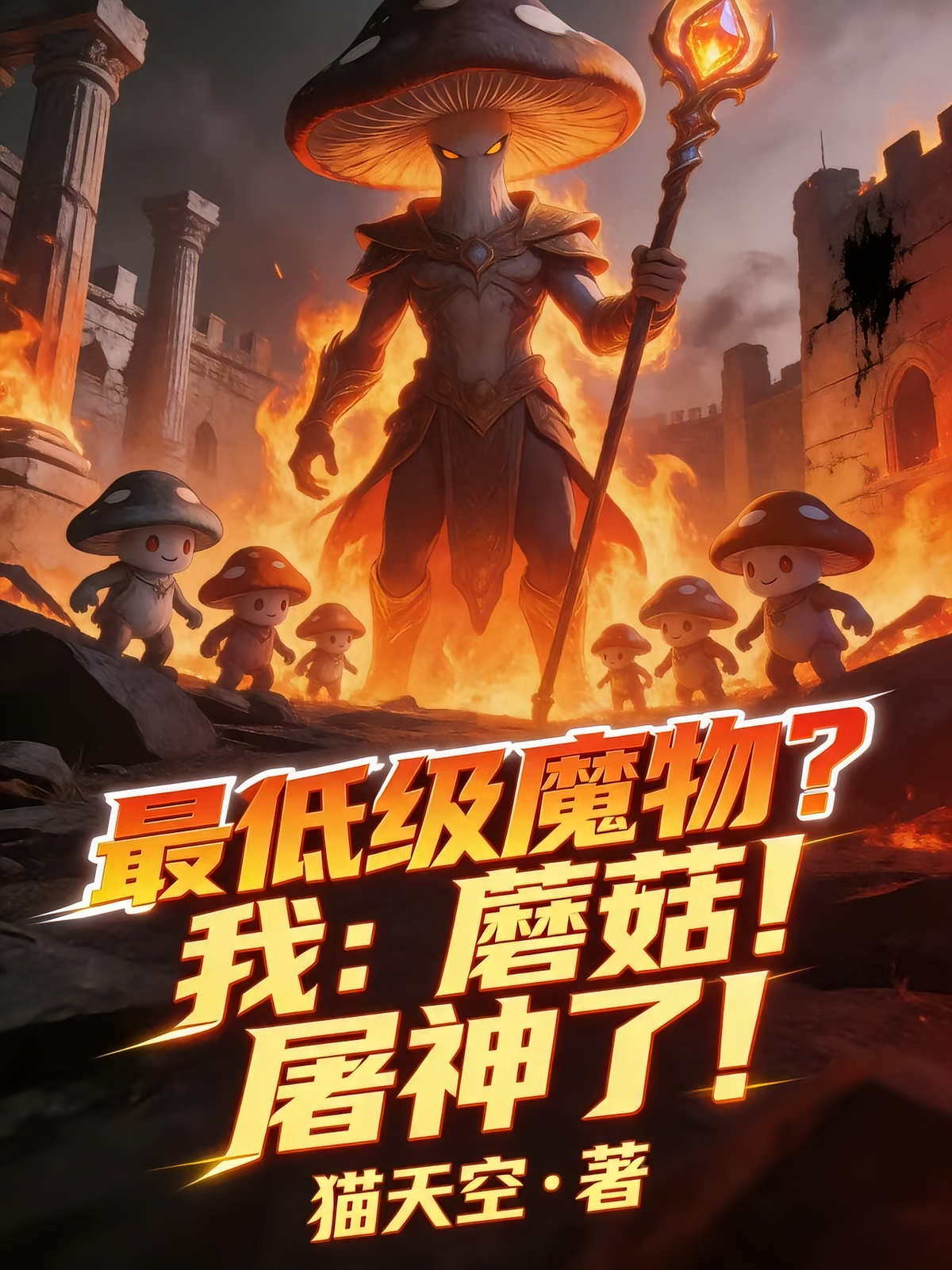 最低级魔物？我：蘑菇！屠神了！