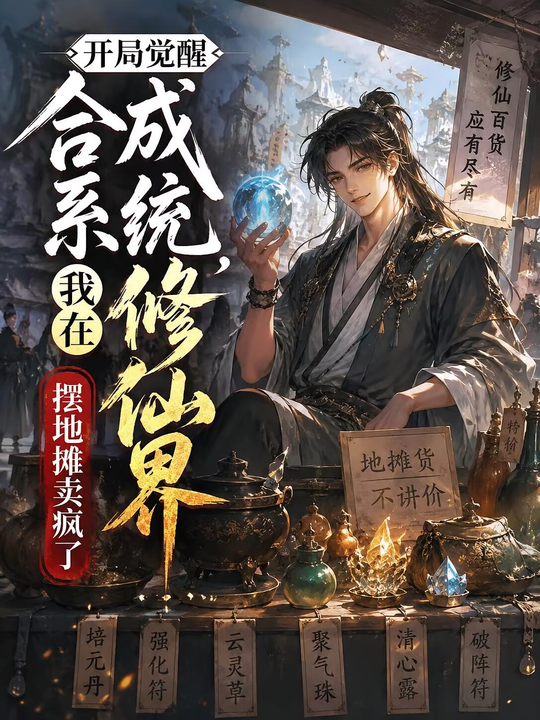 觉醒合成系统，我在修仙界摆地摊