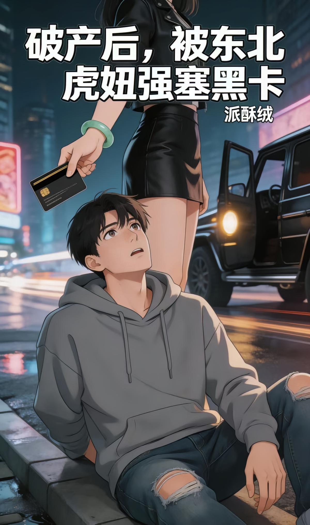 破产后，被东北虎妞强塞黑卡