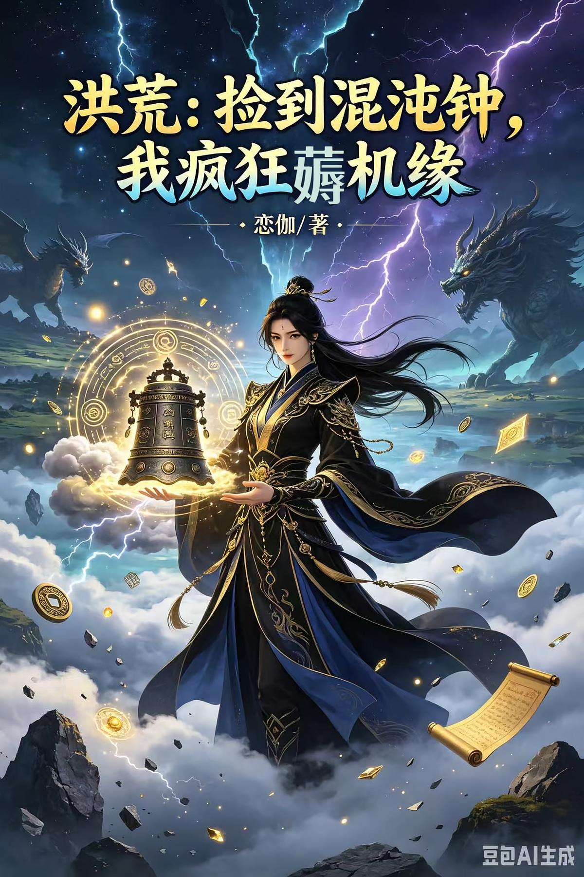 洪荒：捡到混沌钟，我疯狂薅机缘
