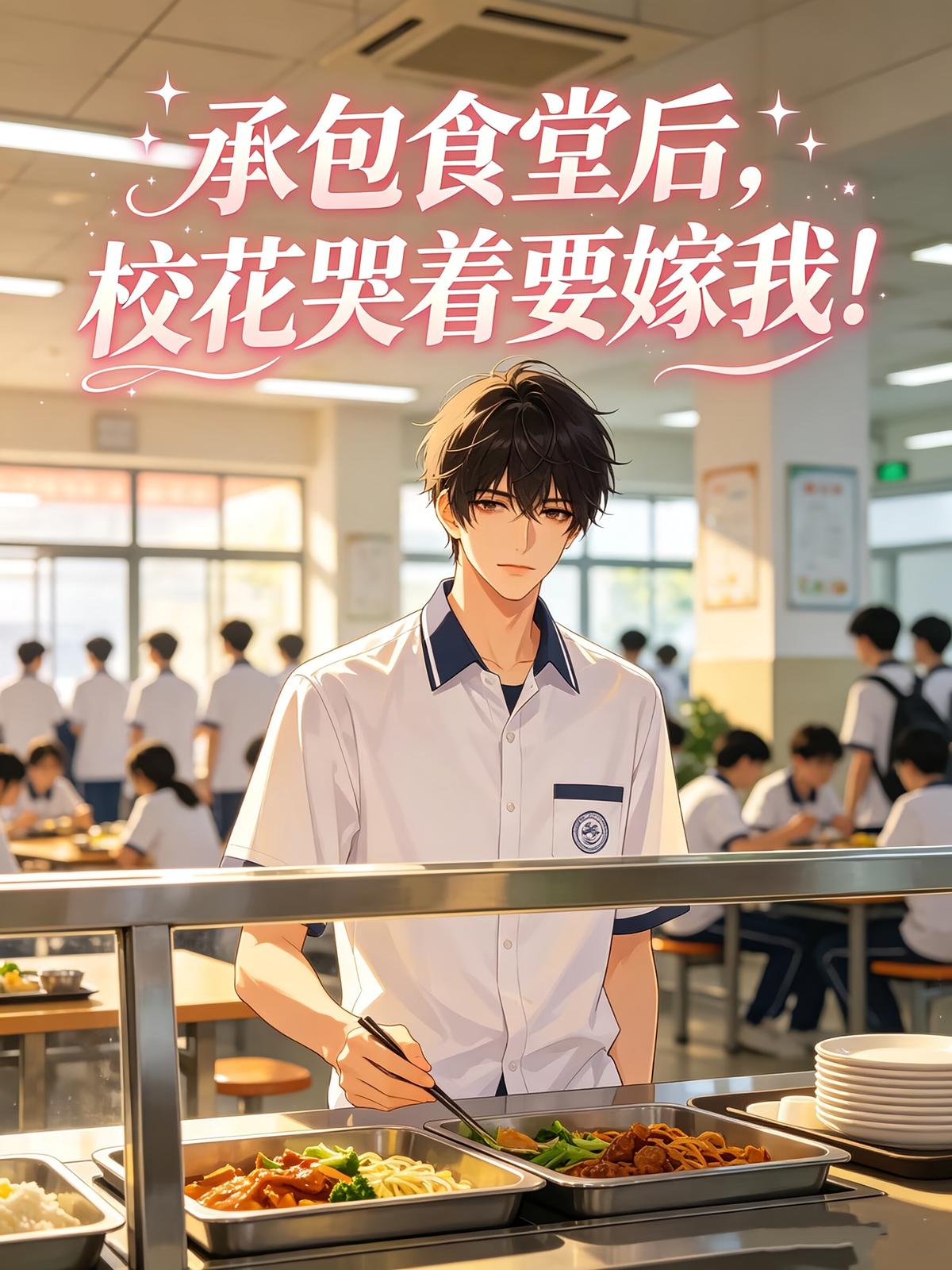 承包食堂后，校花哭着要嫁我！