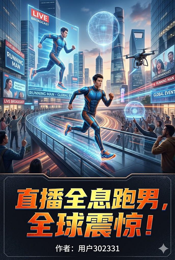直播全息跑男，全球震惊！