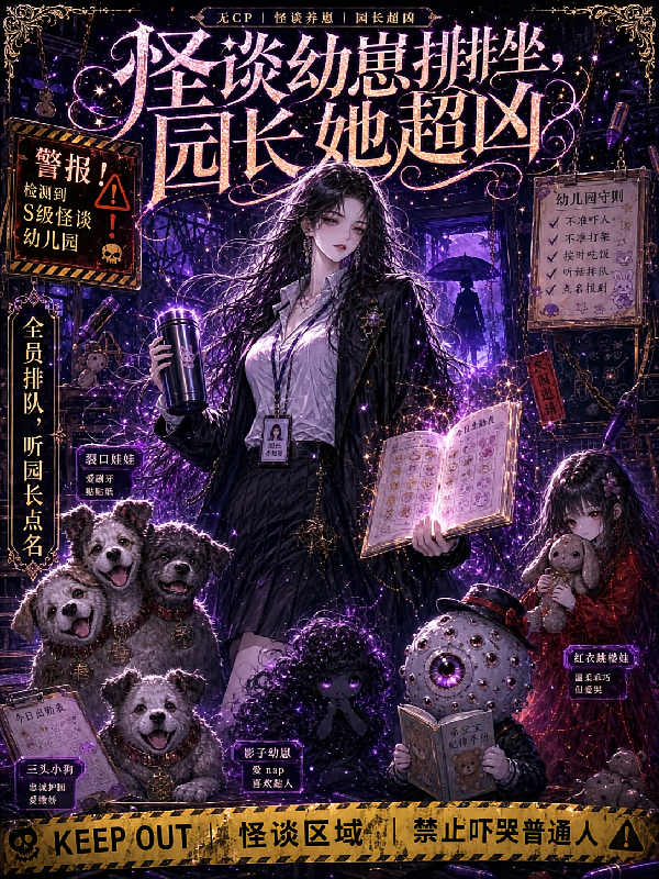 怪谈幼崽排排坐，园长她超凶！