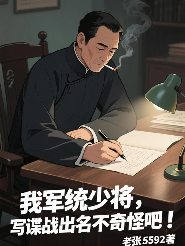 我军统少将，写谍战出名不奇怪吧