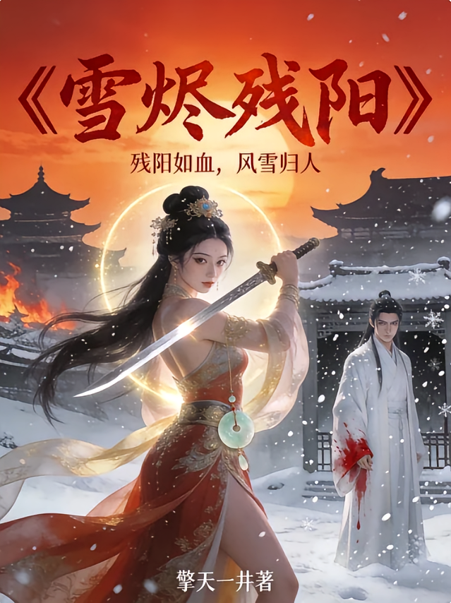 雪烬残阳