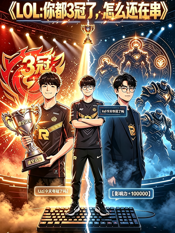 lol：你都3冠了，怎么还在串