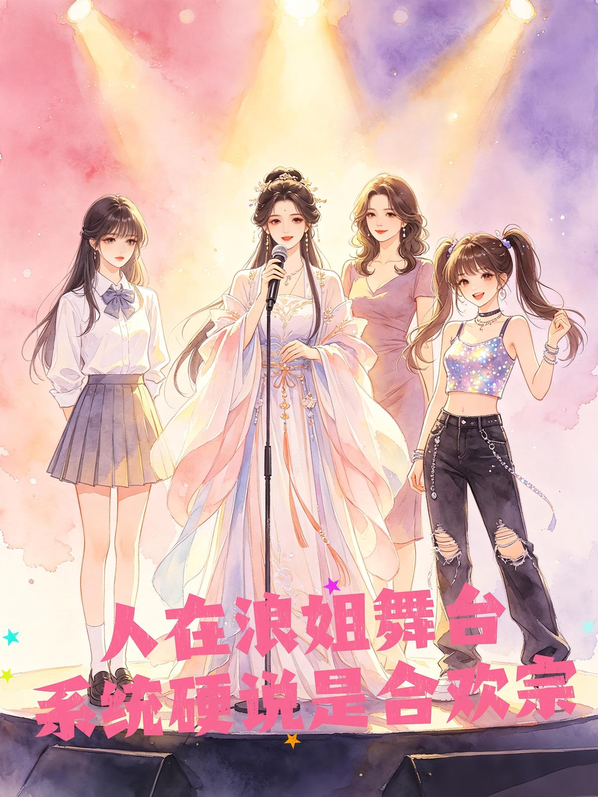 人在浪姐舞台，系统硬说是合欢宗