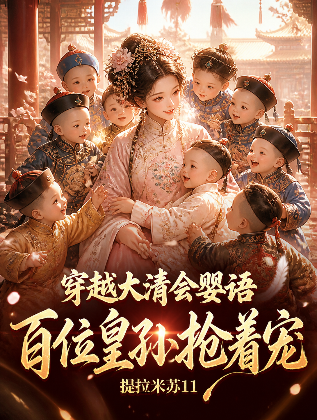 穿越大清会婴语，百位皇孙抢着宠