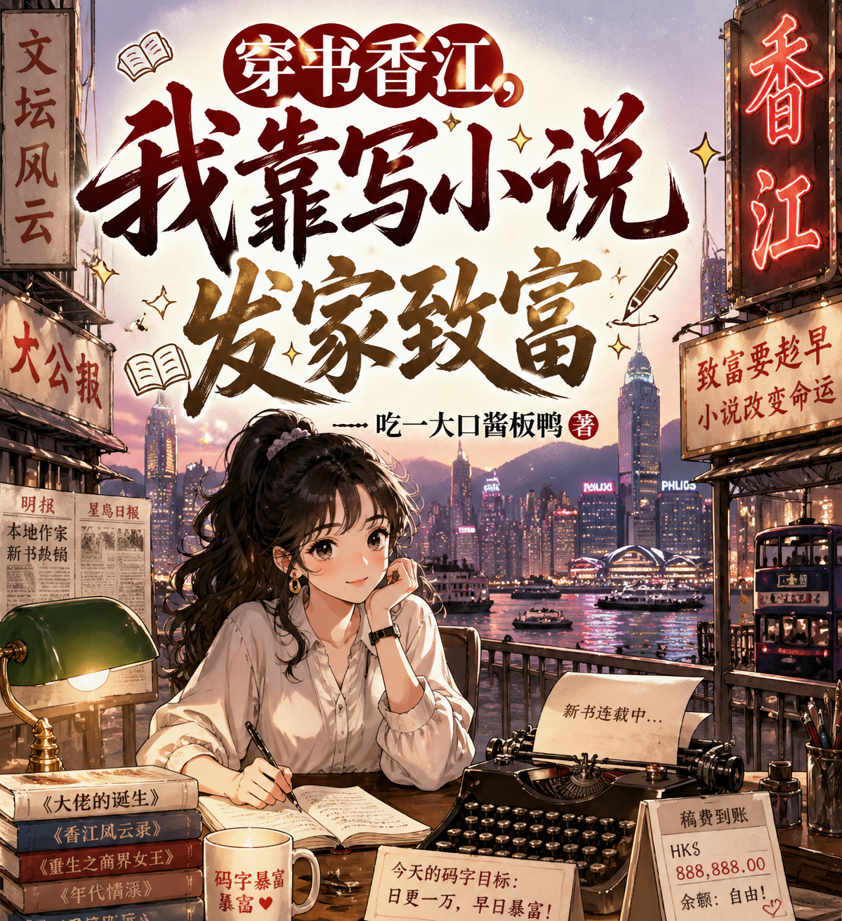 穿书香江，我靠写小说发家致富