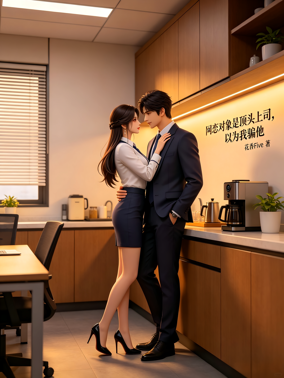网恋对象是顶头上司，以为我骗他