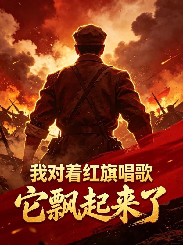 我对着红旗唱歌，它飘起来了