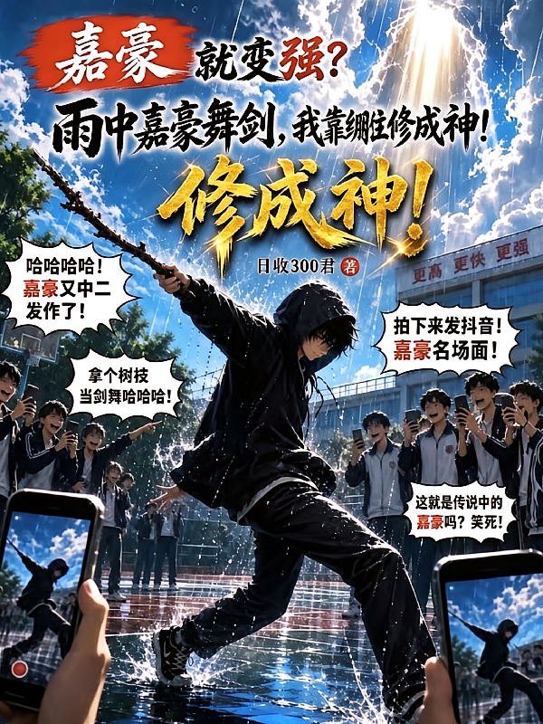 雨中嘉豪舞剑，我靠绷住修成神！