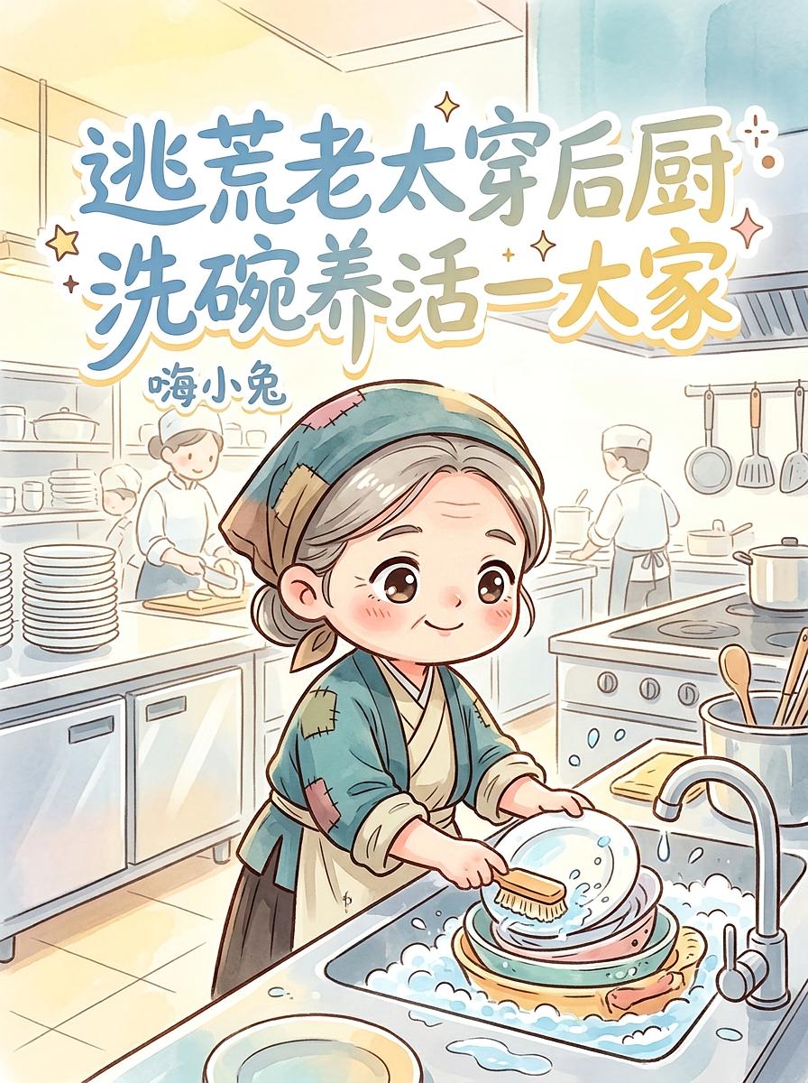 逃荒老太穿后厨，洗碗养活一大家