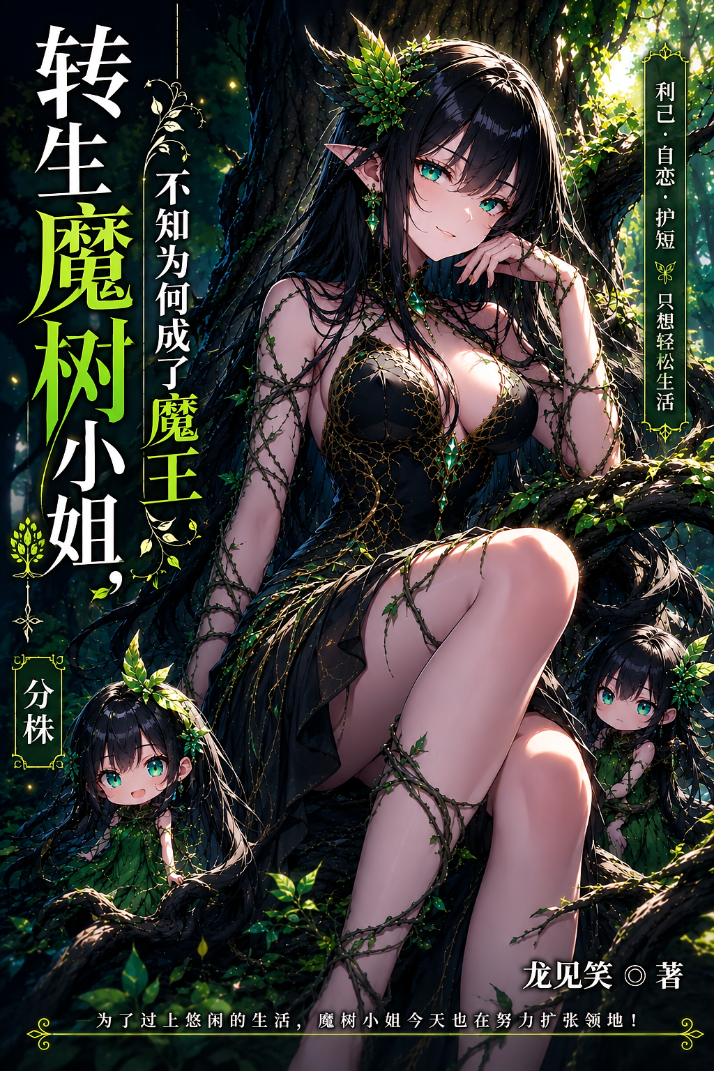 转生魔树小姐，不知为何成了魔王