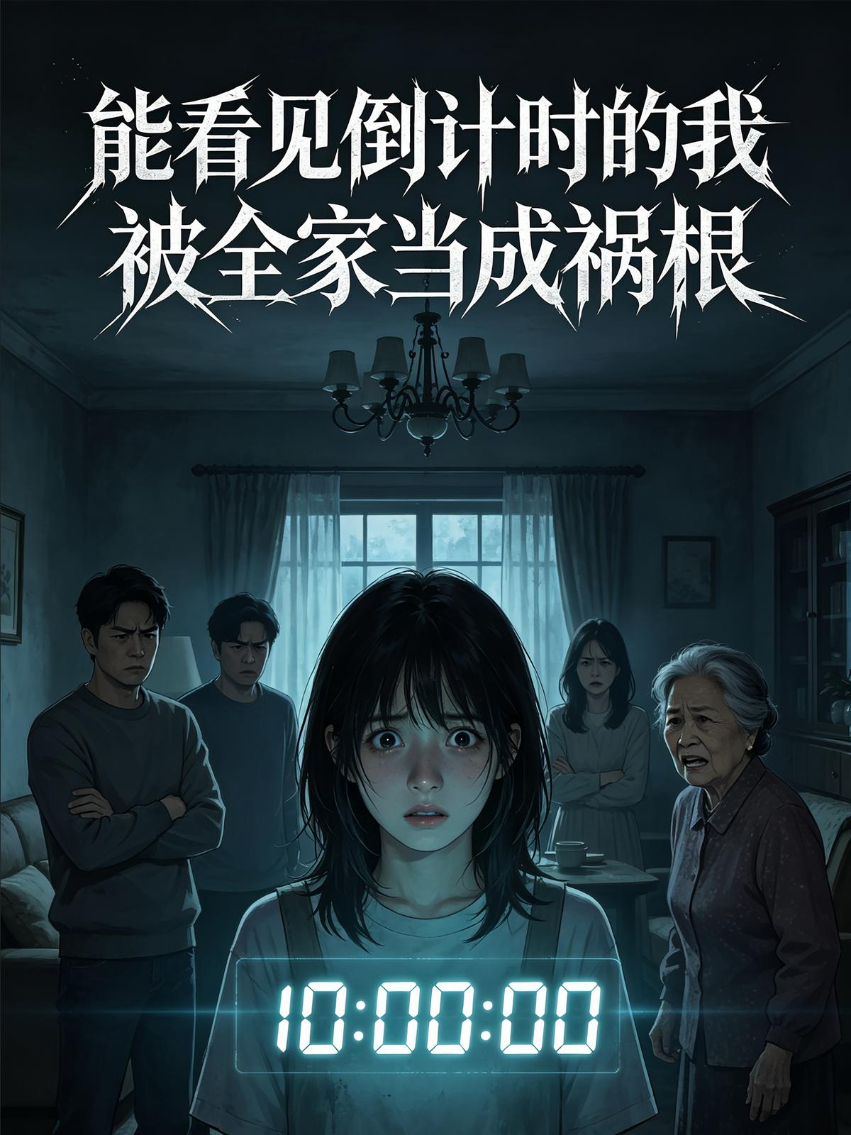 能看见倒计时的我，被全家当成祸根