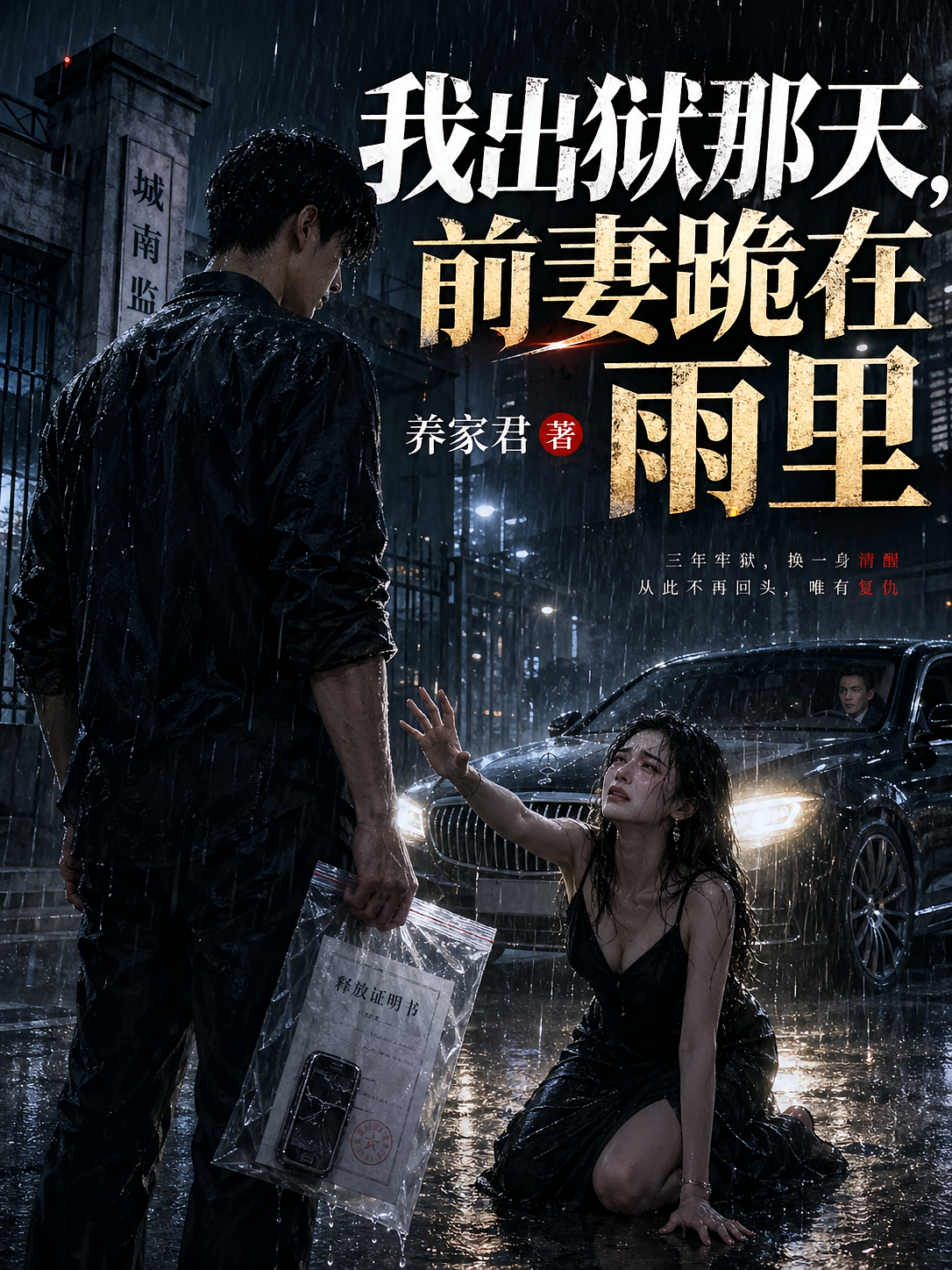 我出狱那天，前妻跪在雨里
