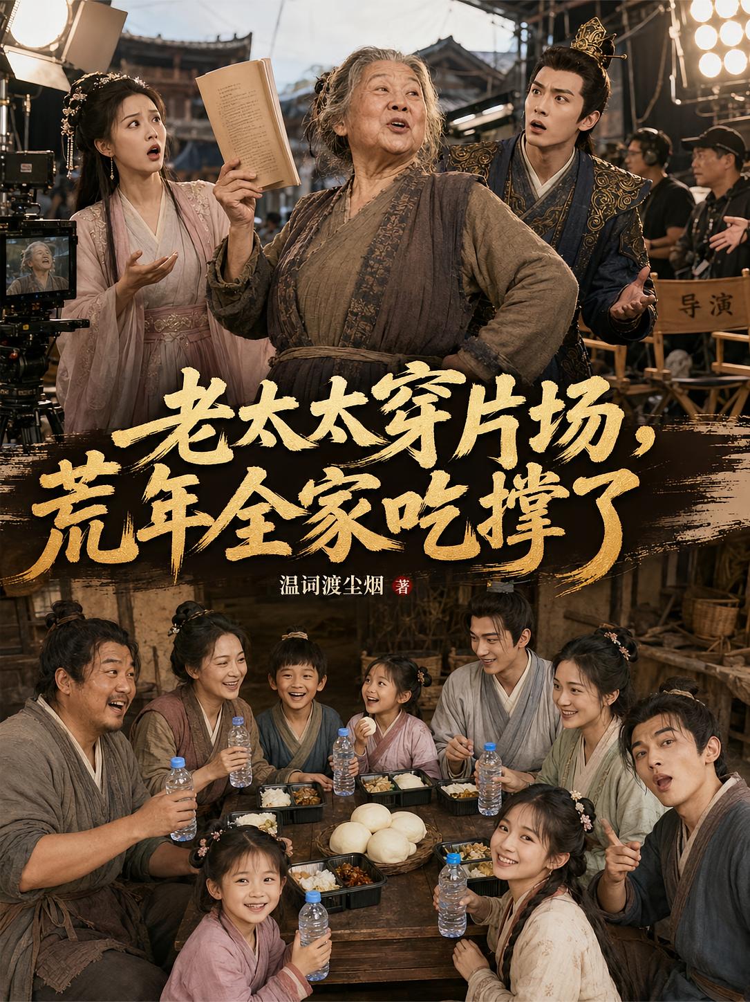 老太太穿片场，荒年全家吃撑了