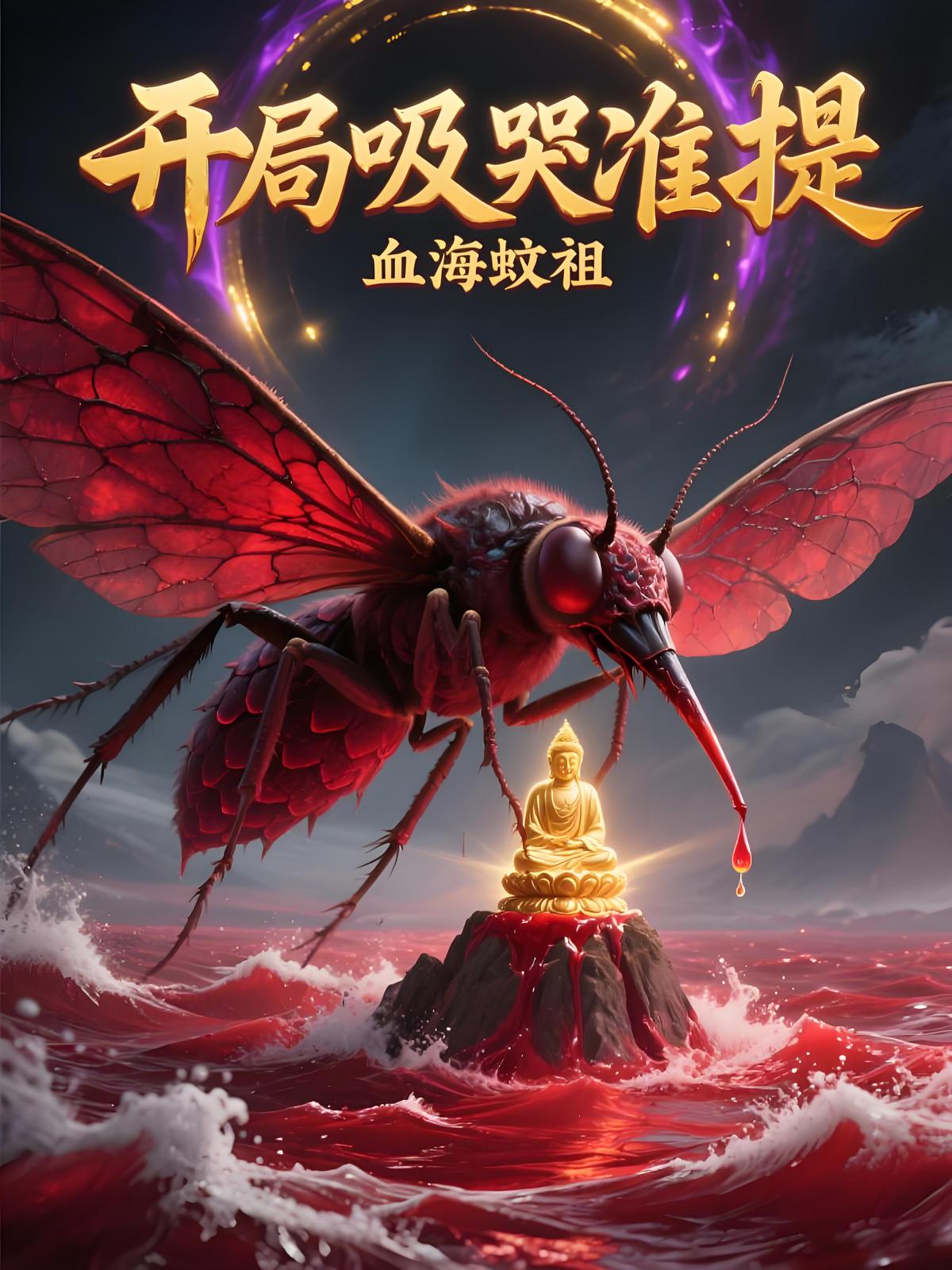 洪荒：血海蚊祖，开局吸哭准提