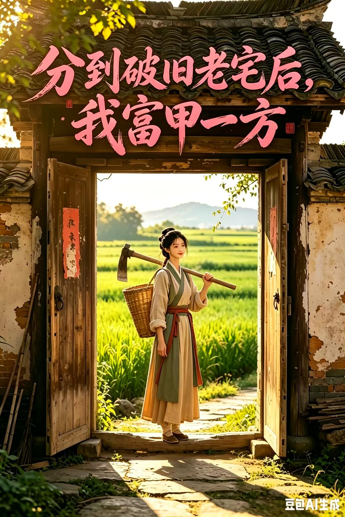 分到破旧老宅后，我富甲一方