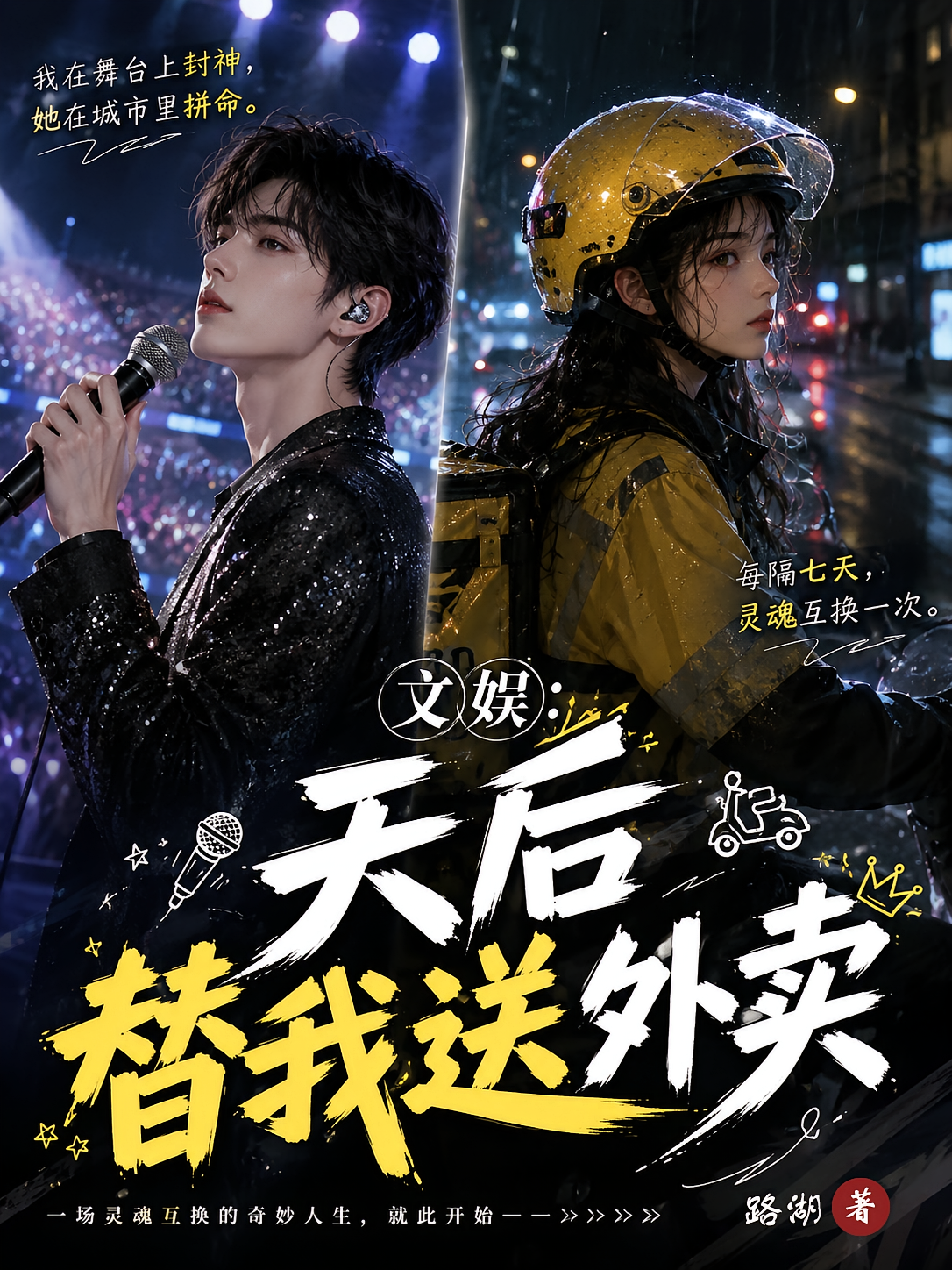 文娱：天后替我送外卖