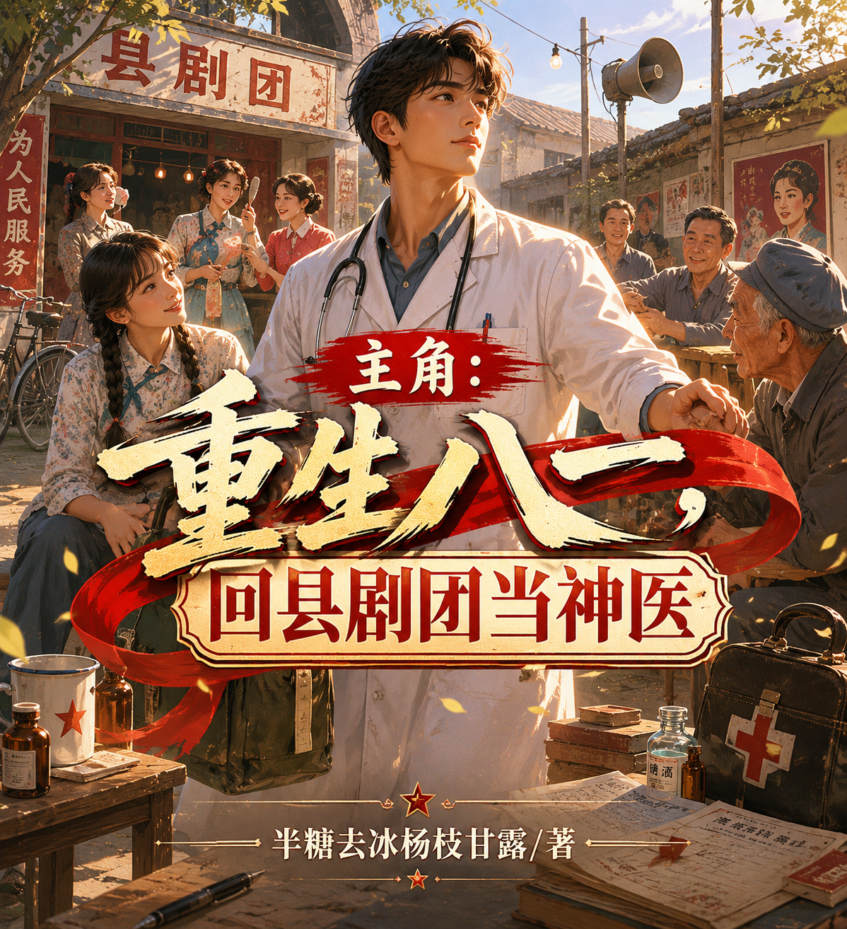 主角：重生八一，回县剧团当神医