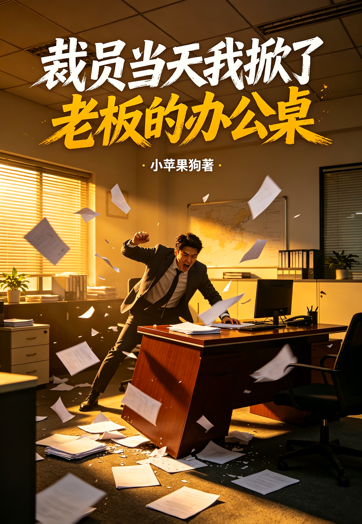 裁员当天我掀了老板的办公桌