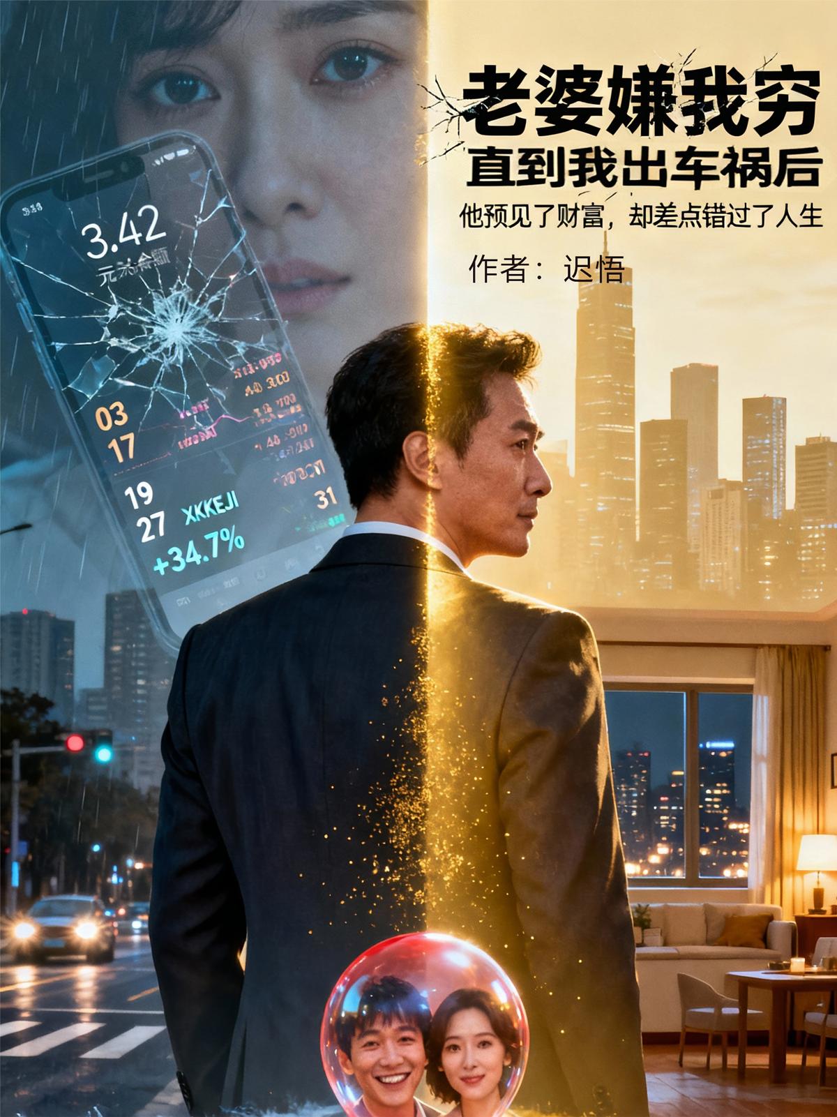 老婆总嫌我穷，直到我出车祸后