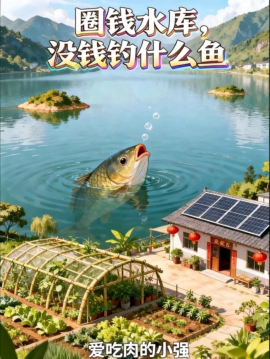 圈钱水库，没钱钓什么鱼