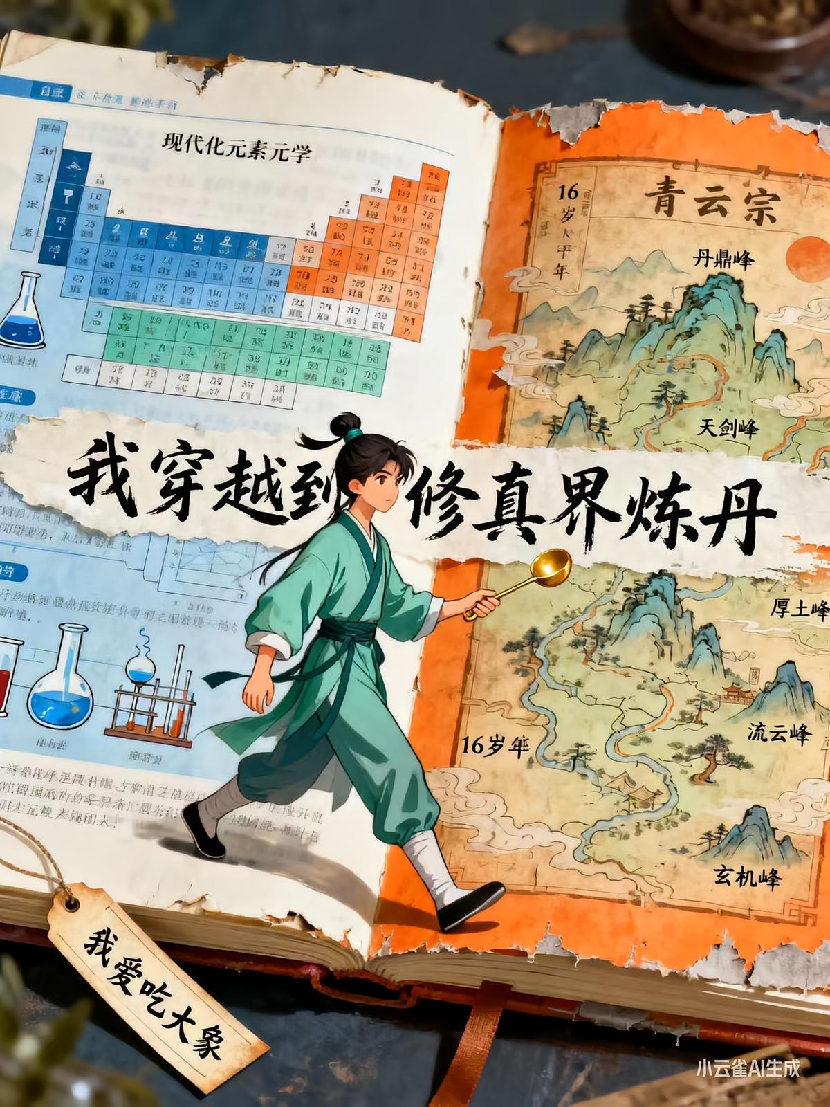 我穿越到修真界炼丹