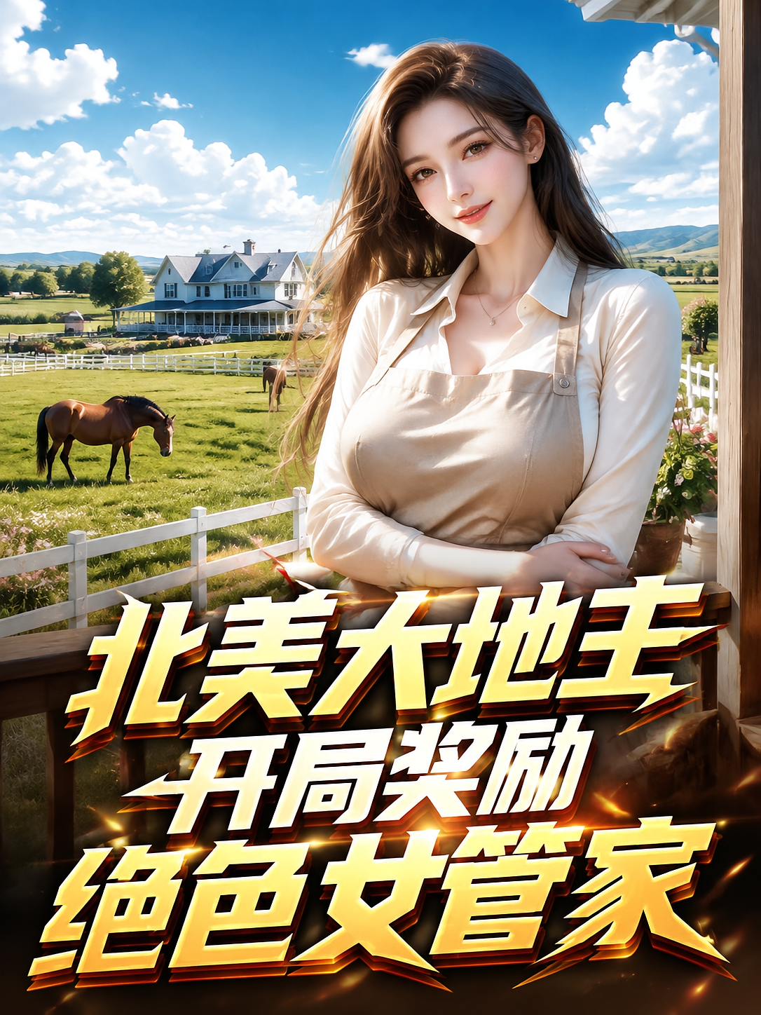 北美大地主，开局奖励绝色女管家