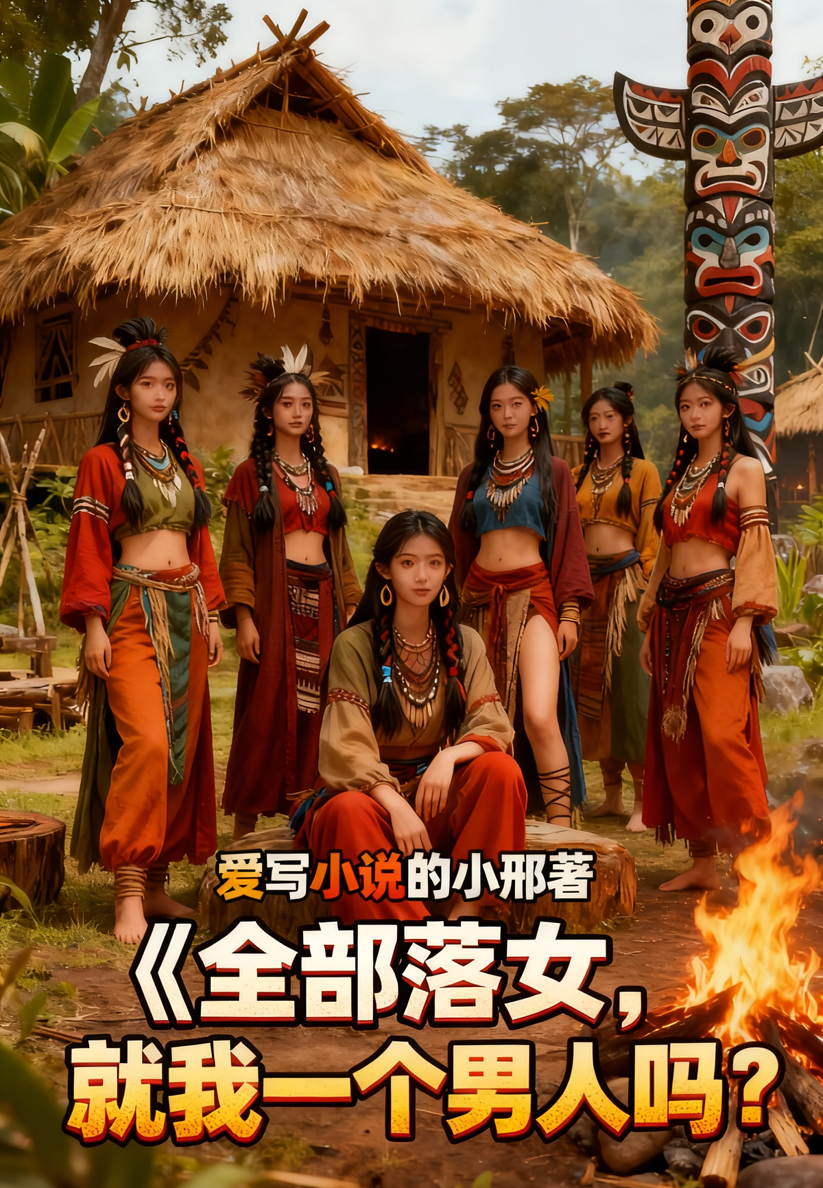 全部落女，就我一个男人吗？